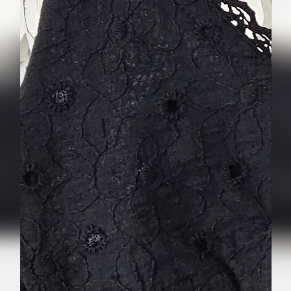 Self Esteem Black Eyelet Lace Camisole/Tank Bodice Women's Sz Med, Large & XL - Picture 7 of 7